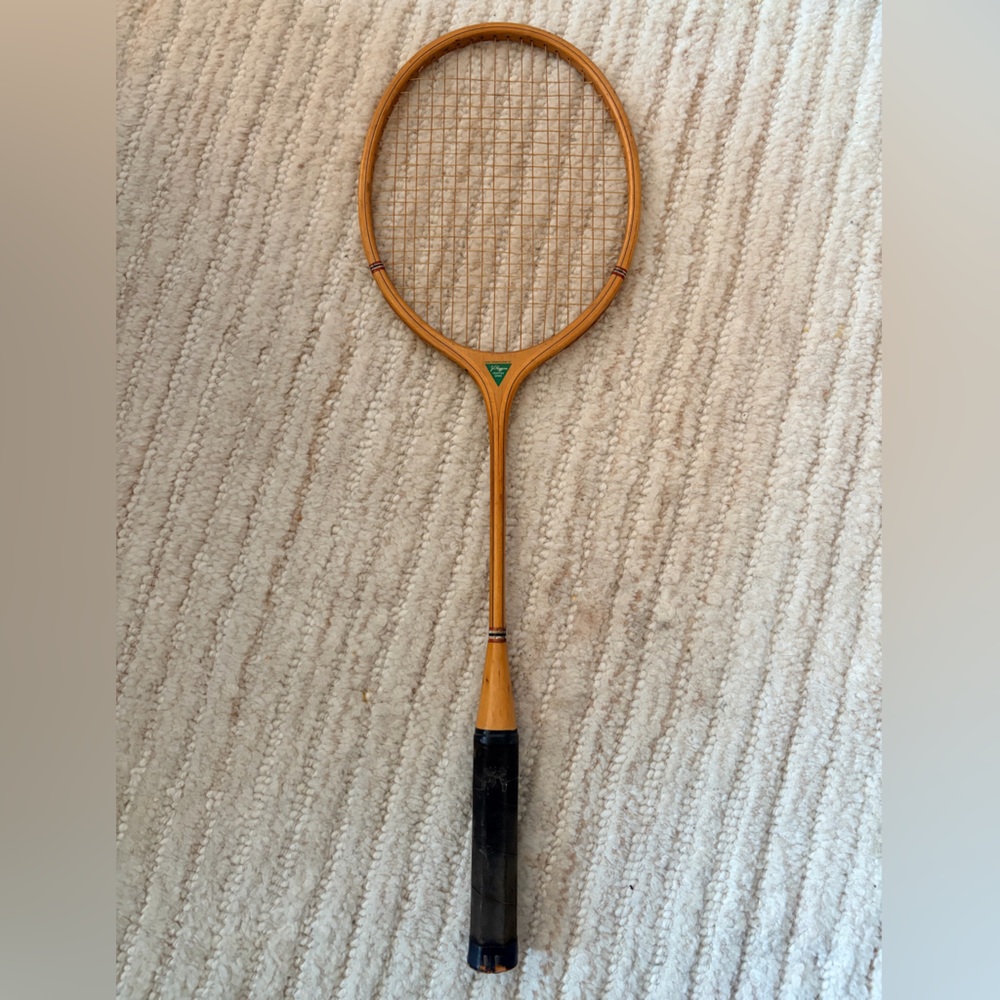 Vintage Wooden JC Higgins Tennis Racket